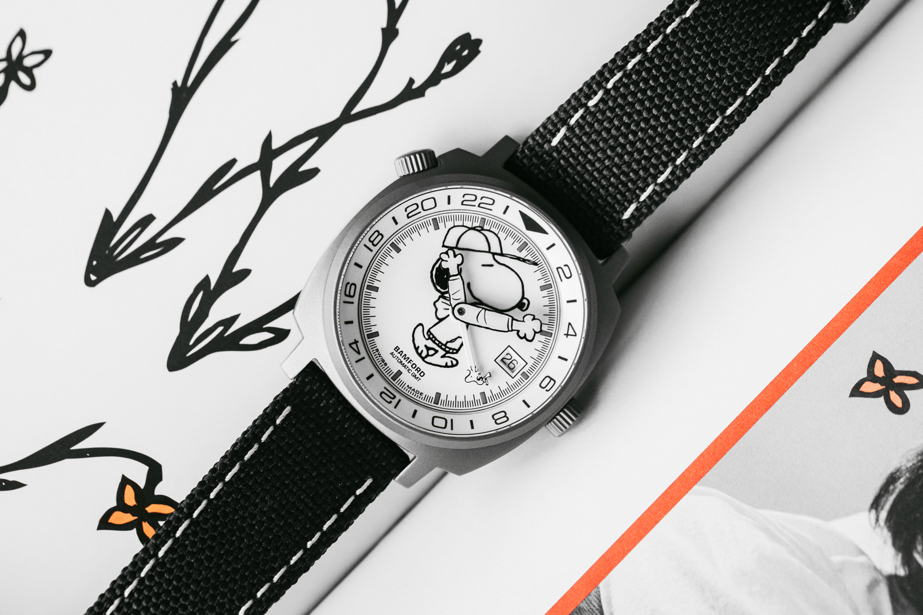 Hypebeast x Bamford GMT Watch With Snoopy | Hypebeast